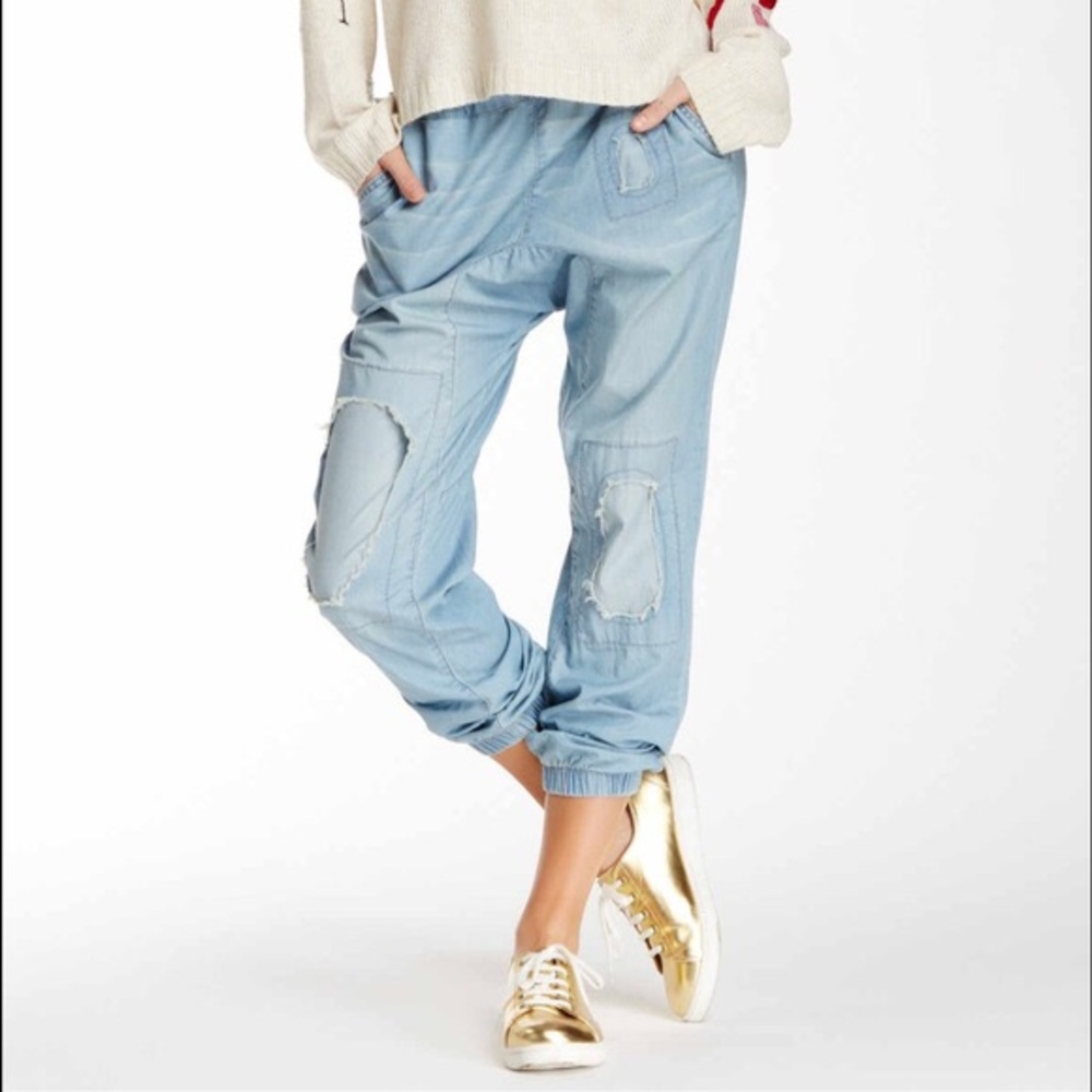 Denim Joggers